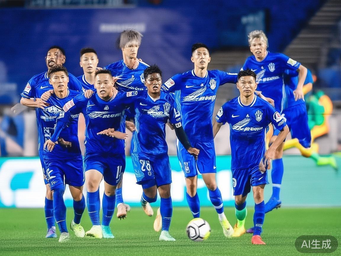 在2023年，环球体育申花队再度踏上征程，展现出强