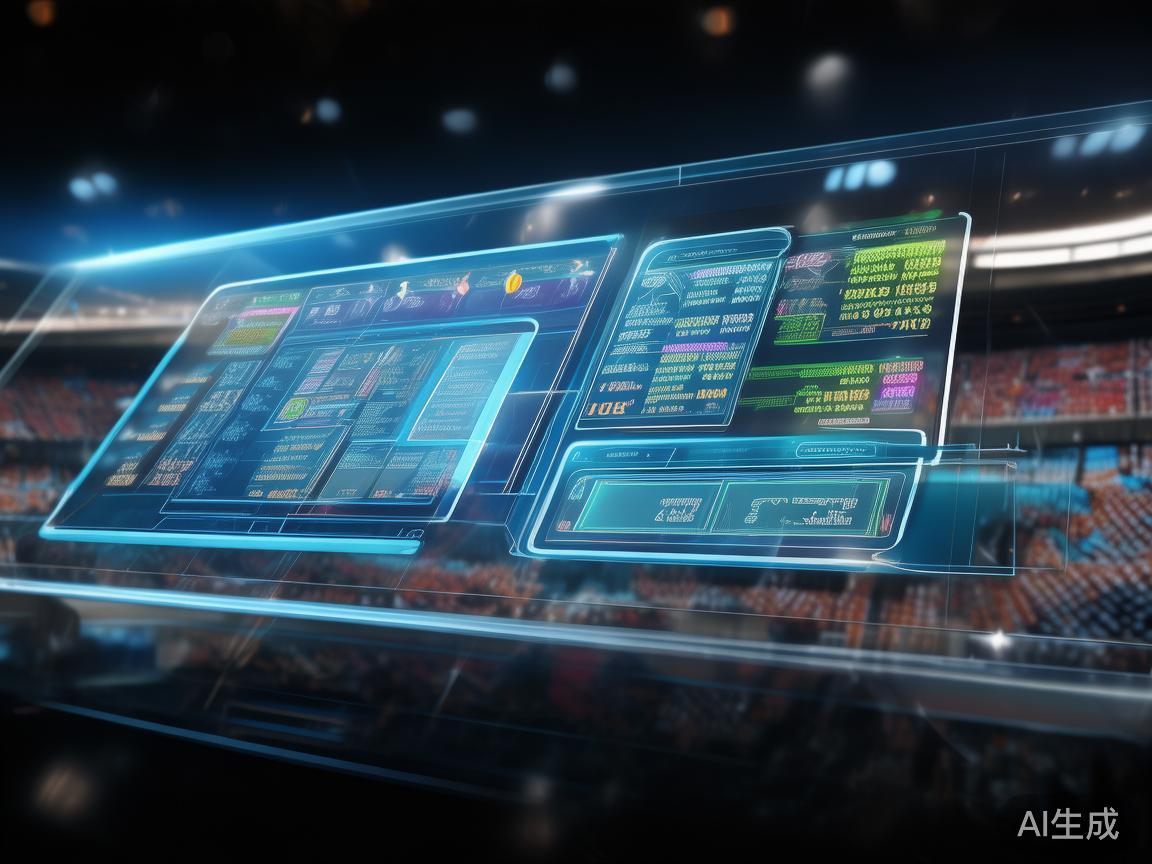 平台采用自动化内容更新机制，确保每场比赛的比分、数